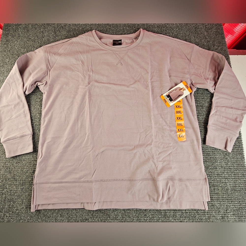 32 Degrees Heat Women's 2XL New Plum Sweatshirt Casual Comfort